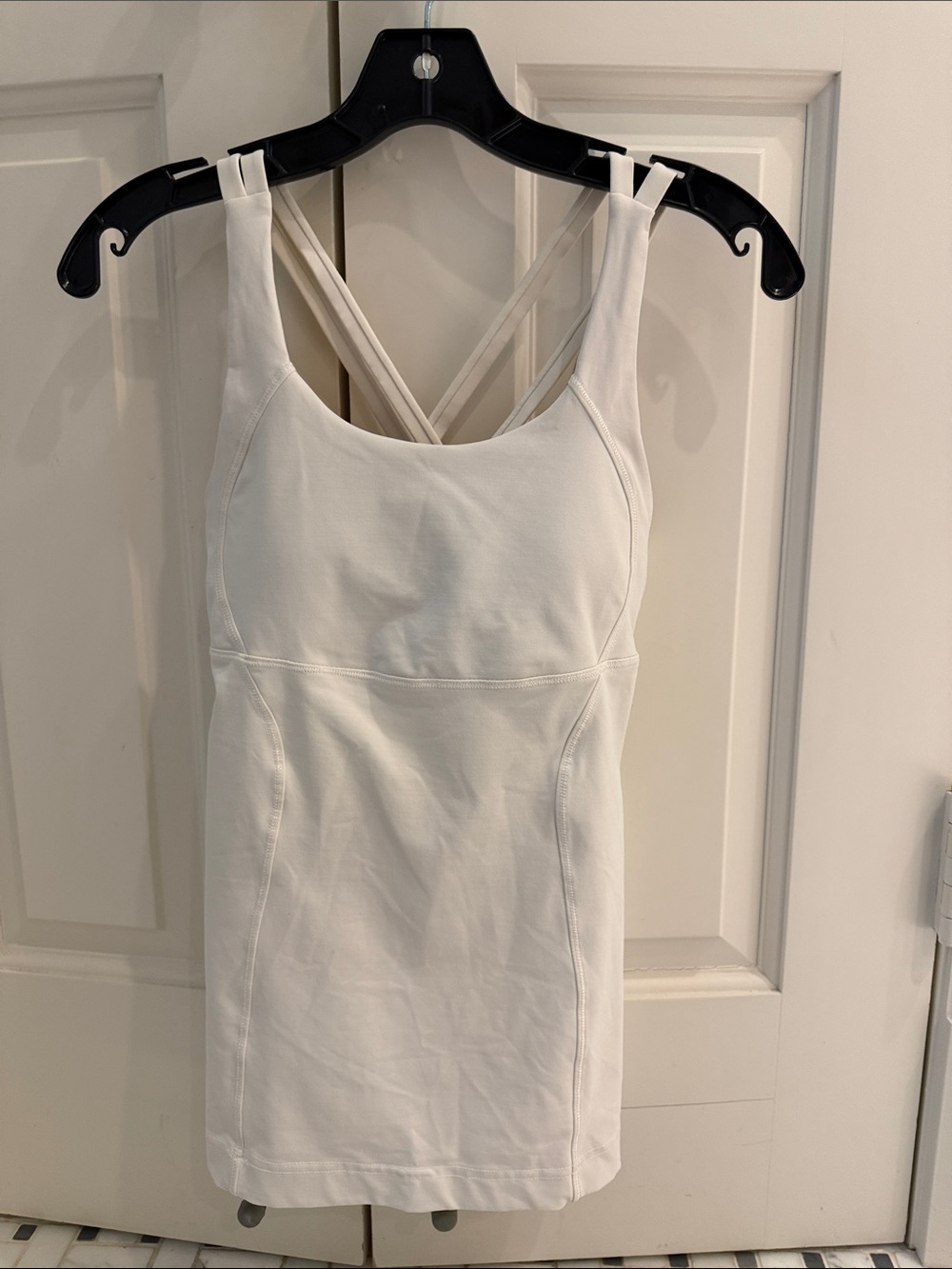 lululemon athletica White Strappy Athletic Tank